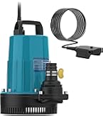 Amazon | UPF 水中ポンプ バッテリー式 12m揚程 充電式 排水ポンプ